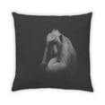 thumbnail image 2 of Ahgly Company Color Focus Black Coussin d'Intérieur, 18 Pouces par 18 Pouces, 2 of 6