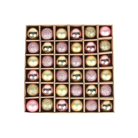 

gakvbuo Christmas Decorations Clearance Items All 2022!Christmas Decorations Christmas Tree Pendants Christmas Balls Bright Colored Balls (3cm/36PCS)