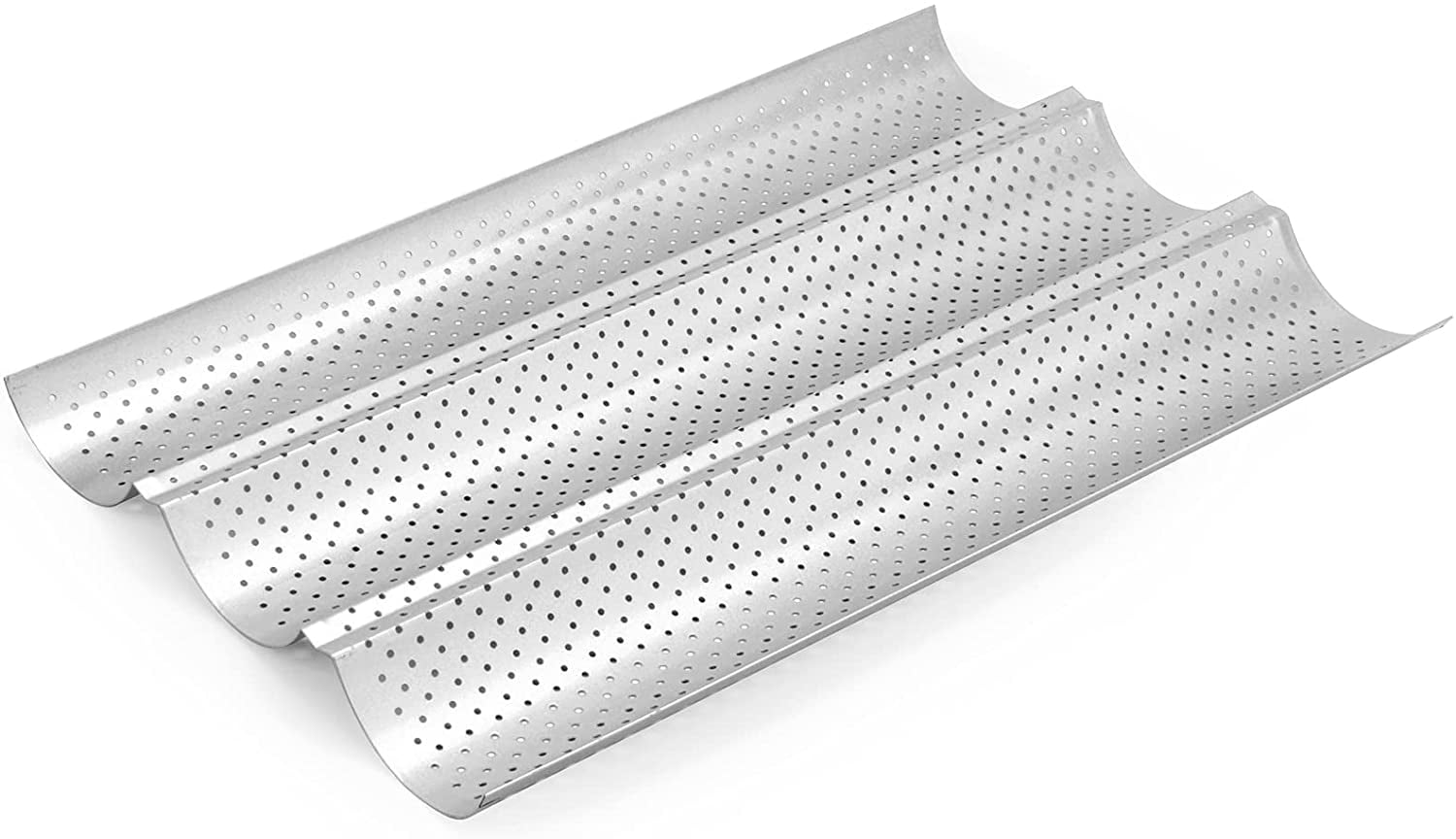 GasSaf French Bread Baking Pan, Baguette French Pan with Nonstick