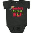 thumbnail image 3 of Inktastic Christmas Santa's Cutest Elf Boys or Girls Baby Bodysuit, 3 of 5