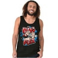 thumbnail image 3 of Airbrushed Popeye Cartoon Big Flex Tank Top Sleeveless Tee Men Brisco Brands S, 3 of 5