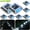 Blue Light, variant on Claoner Solar Driveway Lights Outdoor Deck Lights Waterproof Driveway Markers Step Lights for Sidewalk Stair, Blue, 2 Pack