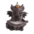 thumbnail image 6 of 1pc Purple Clay Dragon Backflow Incense Burner, Waterfall Home Decor (Without Incense), 6 of 7