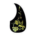 thumbnail image 1 of Paquete de 10 adhesivos artesanales, protector de paster, cubierta antiarañazos, suministros de guitarra resistentes al desgaste, pájaro Accesorios para instrumentos musicales Hummer negro/dorado Soidarity OD025587-01, 1 of 6