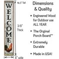 thumbnail image 3 of My Word! Welcome Rooster 8 In. x 46.5 In. Porch Board 61782, 3 of 7