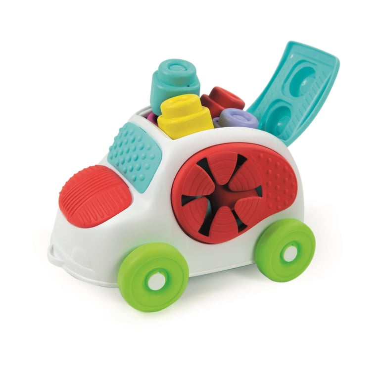 Clementoni Soft Clemmy Sensory Car with 8 Stacking Blocks photo 1