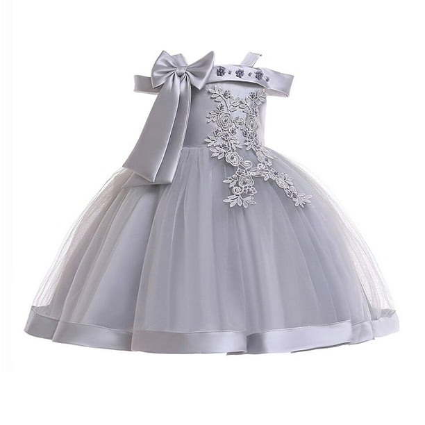 2023 vestido de princesa de un hombro ropa infantil para niñas vestido de fiesta de boda de noche disfraz ropa de niños 3-10 años Vestido9-10T (etiqueta 150) Gao Jinjia LED