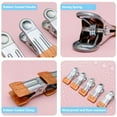 thumbnail image 4 of DJN Home & Garden Clothespins For Hanging Clothes Stainless Colored Clothespins For Laundry Clothespins For Clothesline Multi Purpose Metal Clips, 4 of 7