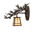 thumbnail image 4 of Meyda Tiffany 253651 10" Tall Wall Sconce - Bronze, 4 of 7
