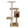 thumbnail image 1 of Rascador Mueble Con Casa Gato 112 Cm Fancy Pets Fancy Pets FL8458, 1 of 3