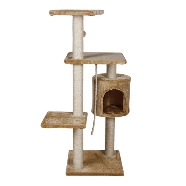 Rascador Mueble Con Casa Gato 112 Cm Fancy Pets Fancy Pets FL8458