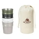 thumbnail image 2 of 4 tazas de acero inoxidable para acampar, vasos para beber con bolsa de transporte, capacidad de 300 ml, taza para beber, taza de café para viajes al Estilo B, 2 of 8