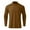 27# Brown, variant on Men's Long Sleeve Turtleneck T-Shirts Basic Solid Color Thermal Undershirt Slim fit Pullover Wine L