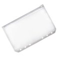 thumbnail image 2 of Seitruly Contenedor de bolsa con cremallera de 10 piezas, prácticos archivadores impermeables, contenedores de almacenamiento para documentos simples Carpetas de archivos A5 transparente, 2 of 6