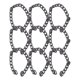 thumbnail image 2 of Cadena De Bordillo, Cadenas De Bordillo De Metal Resistentes A La Corrosión 10 M Para La Fabricación De Joyas ANGGREK Otros, 2 of 8