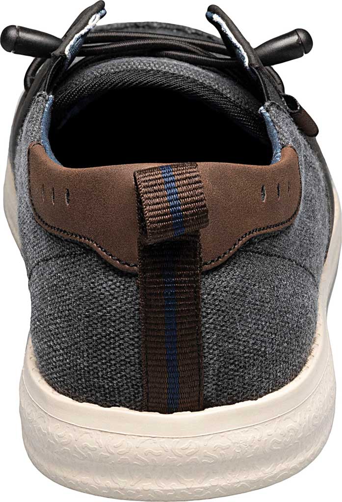 Men's Nunn Bush Brewski Moc Toe Wallabee Slip On Sneaker Black Canvas 10.5 M - image 4 of 6