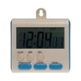 thumbnail image 2 of Rvkxad Minuteur de Cuisine Portable Multifonctionnel, Rappel Numérique Électronique Bilingue 24 Heures, Réveil Magnétique de Bureau, 2 of 7