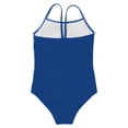 thumbnail image 5 of Shadoumai Girls One Piece Swimsuit Size 7-8 Hollow Out Straps Tankini Lightweight Tropical Print Bathing Suits for Girls Cutout Adjustable Straps Swimwear Shorts and Skirt, 5 of 5