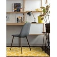 thumbnail image 5 of Unique Loom Trellis Frieze Collection Area Rug - Rounded (2' x 13' 1" Runner Yellow/Ivory), 5 of 11