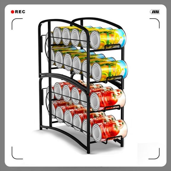 Auledio 2 Pack Soda Can Dispenser for Kitchen Cabinet or Counter-Top