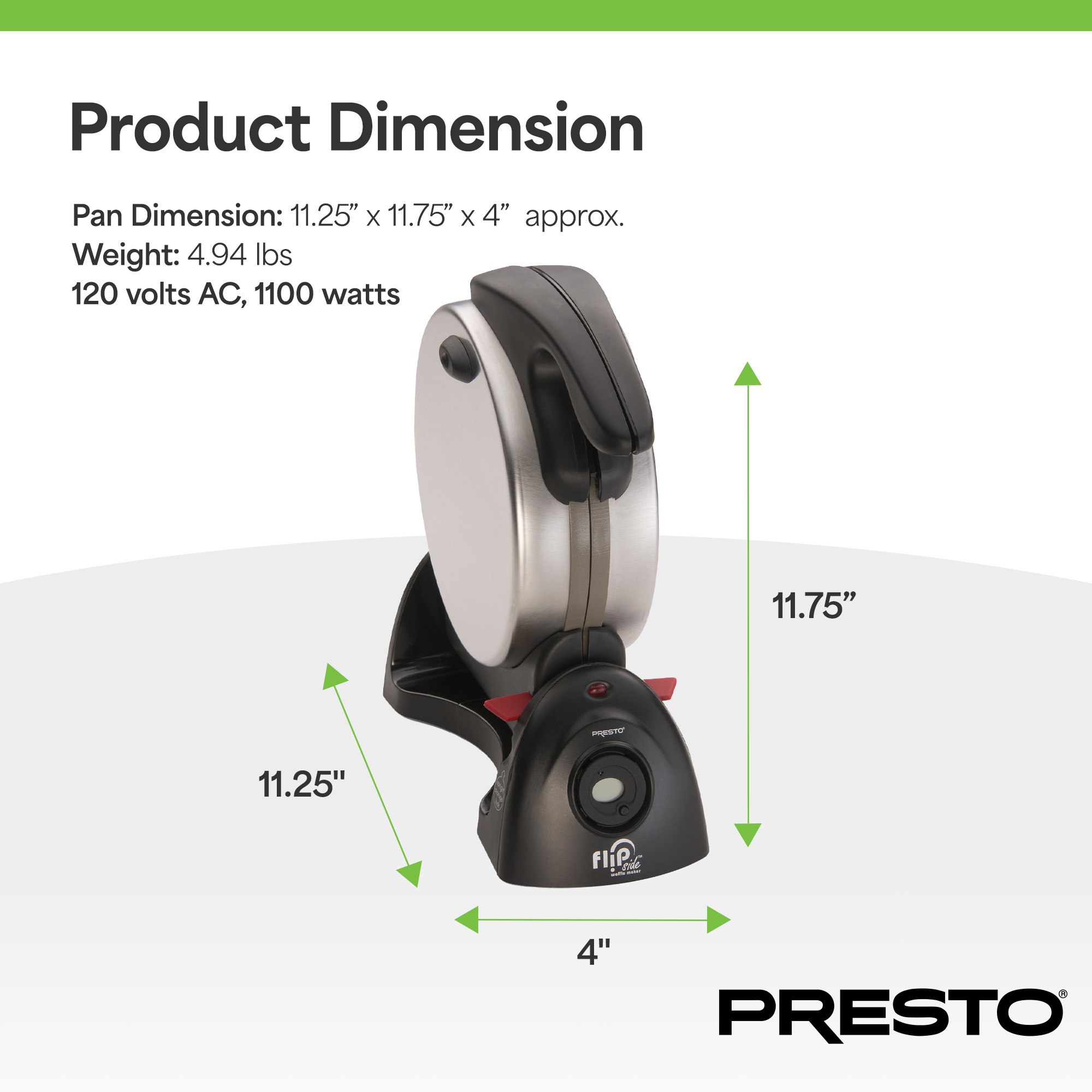 Presto FlipSide 7-Inch Belgian Waffle Maker photo 6