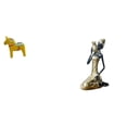 thumbnail image 1 of Escultura De Caballo Sueco Dalecarlian, Adorno Coleccionable Para Estantería, Entrada, Armario, Decoración Del Hogar, Estatua De Mujer Tribal Africana, Decoración De Mesa, Artesanía Hecha A, 1 of 8
