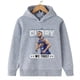 thumbnail image 4 of Sudadera con capucha para niños con estampado de Messi de otoño, sudadera de terciopelo, ropa deportiva informal, parte superior negra adecuada para niños y niñas, 4 of 5