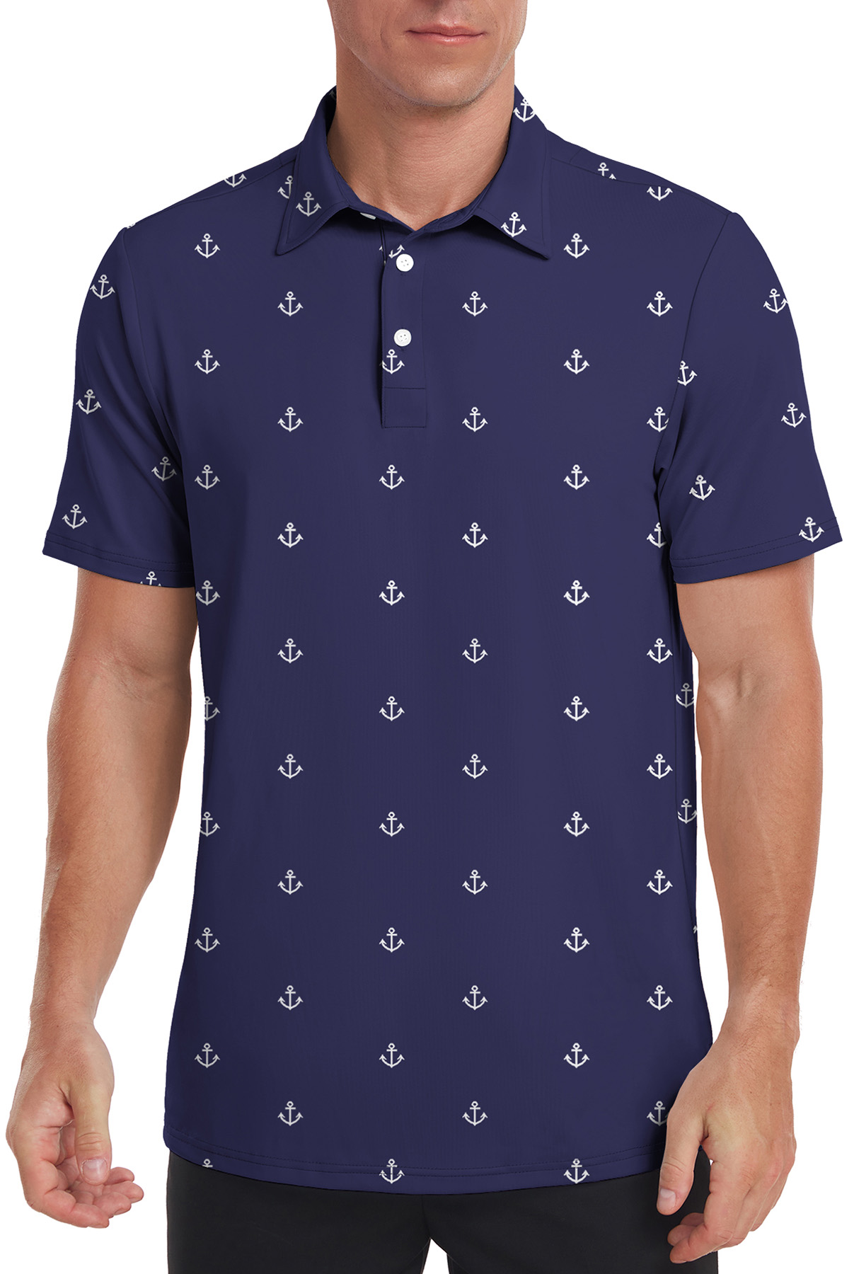 Iceglad Men's Golf Polo Shirt with Dry Fit Technology photo 2