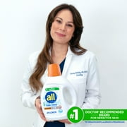 all Free Clear Liquid Laundry Detergent, Oxi, 73oz, 49 Loads