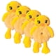 thumbnail image 1 of Cintas delgadas para cabello DonaDuck 4Pzas Pato Amarillo Felpa Elástica., 1 of 2