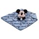thumbnail image 4 of Set de mantas Disney Mickey Mouse con rayas azules y azul marino para bebé, 4 of 9