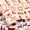 Beige - Red Newspaper, variant on Burymento Pink Christmas Wrapping Paper for Girl Women, Holographic Pastel Snowflake Christmas Gift Wrapping Paper, Reversible Girly Plaid Gift Wrap for Winter Holiday, Party (17 Inch X 32.8 Feet)