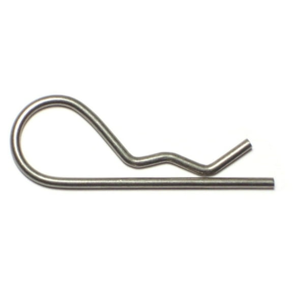 3/32" x 2-5/16" 18-8 Stainless Steel Hitch Pin Clips HPCSS-061