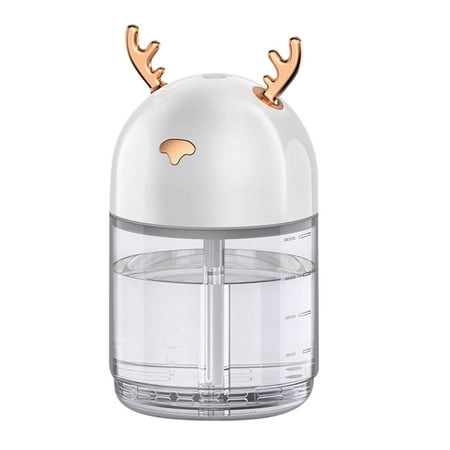 

Vikakiooze 2023 2L Cute Deer USB Humidifier Air For Home Car USB Fogger Mist Maker With LED Night Lamp