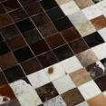 thumbnail image 5 of Cowhide Patchwork Rug Black White Area Rugs Carpet Home Decor Cow Skin Rug Multi Color, 5 of 5