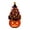 A001- Style A, variant on Halloween Ghost Ceramic Tree Decor with LED Lights, Pre-Lit Black Retro Halloween Tabletop Figurine, 1 Piece Spooky Holiday Decoration for Indoor Home Party Mantel Shelf Display