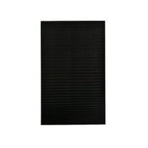 Blackout Pleated Window Shades Window Blind Blackout Light Block Cordless Black 35"X71"