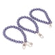 thumbnail image 4 of Hebras de cuentas de perlas de agua dulce, pulsera de perlas de 3 piezas, pulsera brillante, hebras de cuentas de perlas construidas para durar, 4 of 9