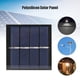 thumbnail image 2 of Panel solar de 0,45 W y 2 V con cables de 10 cm para cargador de teléfono con batería DIY (2 piezas) Ndcxsfigh Nuevos Originales, 2 of 8