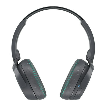 UPC: 0878615092402 | Skullcandy Riff Bluetooth Wireless over-ear Headphones with Microphone in Gray & Teal