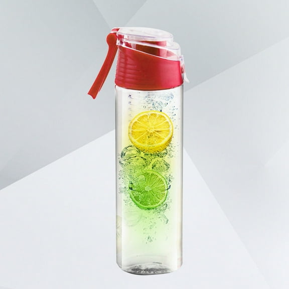 UPKOCH Water Bottle Gym Red Reusable Lightweight Water Bottles for Traveling 1Pcs