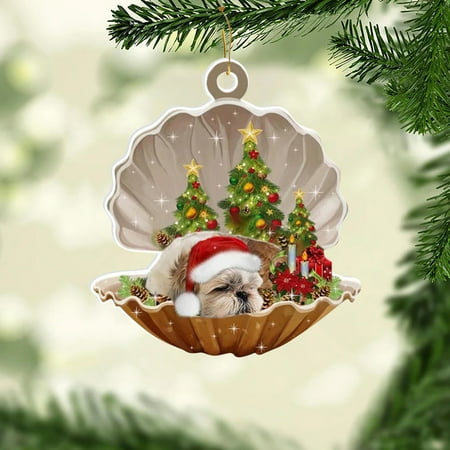 

Zedker Home Decor Christmas Tree Christmas Decor Christmas Tree Decoration Pendant Cute Puppy Dog Shell Pendant Christmas Children S Gift Christmas Gifts Clearance