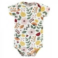 thumbnail image 3 of Hudson Baby Infant Girl Cotton Bodysuits, Fall Botanical, 3-6 Months, 3 of 5