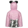 Disney Minnie Mouse Toddler Girls Winter Coat Puffer Jacket Toddler to