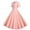 Pink, variant on Tejiojio Women Clothes Women's 1950s Retro Dress Short Sleeve Vintage Swing Dress