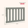 thumbnail image 2 of Dream On Me Convertible Crib Toddler Guard Rail, Sea Grass, 2 of 5
