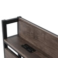 thumbnail image 3 of Queen Size Bed Frame with Headboard & Footboard,Heavy Duty Platform Bed Frames With Storage,Queen Bed Frame Noise-Free & No Box Spring Needed & Easy Assembly & Wood Slats Support, 3 of 7