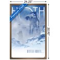 thumbnail image 3 of Star Wars: Hoth - Visit Hoth by Russell Walks 23 Wall Poster, 22.375" x 34" Framed, 3 of 5