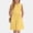 Yellow, variant on Eltusu Girls Summer Dresses, Sleeveless Knee Length Turn Down Collar Cotton Line Casual Dresses Yellow Size 8 T
