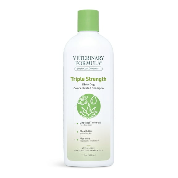Veterinary Formula Concentrated Dirty Dog Shampoo for Dogs & Cats, 17 oz